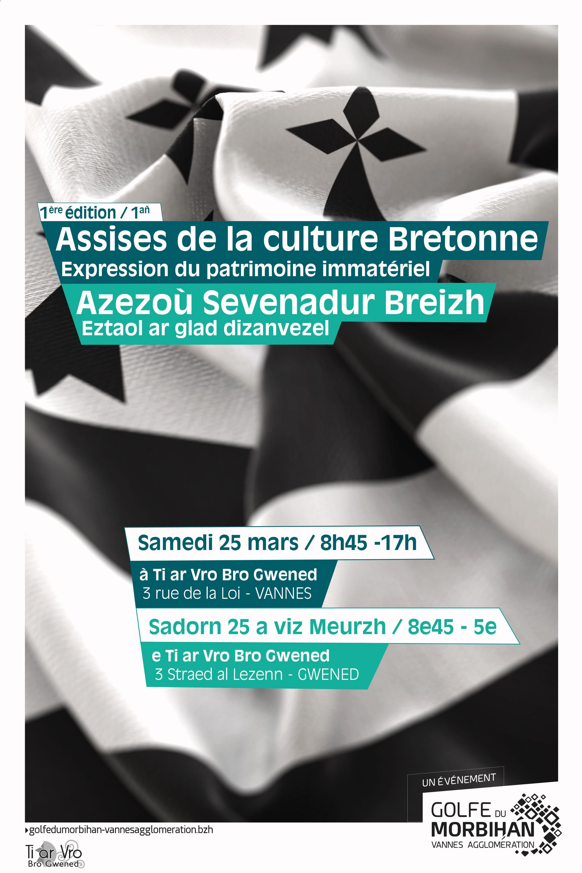 Assises de la culture bretonne à Vannes, le 25 mars